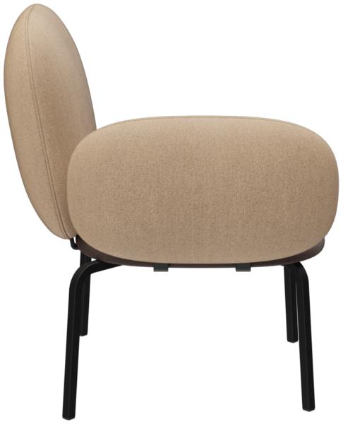 Abbildung Right-hand corner armchair Liberty Seitenansicht