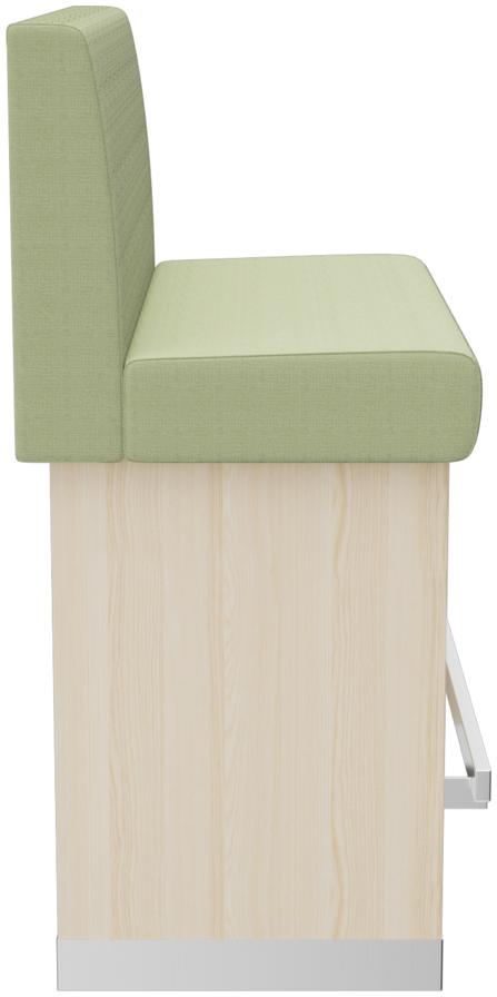 Abbildung Single/base element 100 cm H-Line Seitenansicht