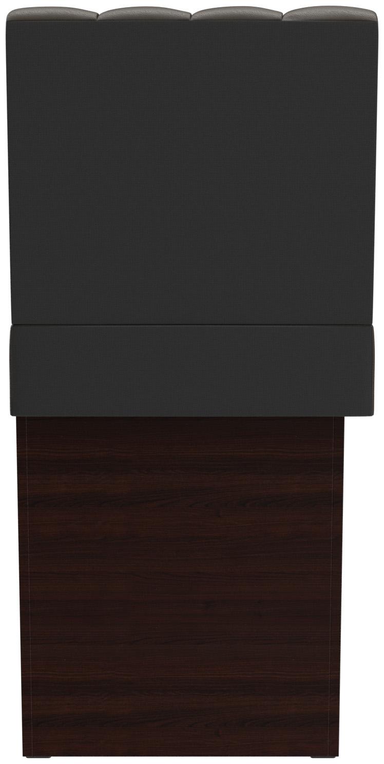 Abbildung Abschlusselement links 60cm Felipa Rückansicht