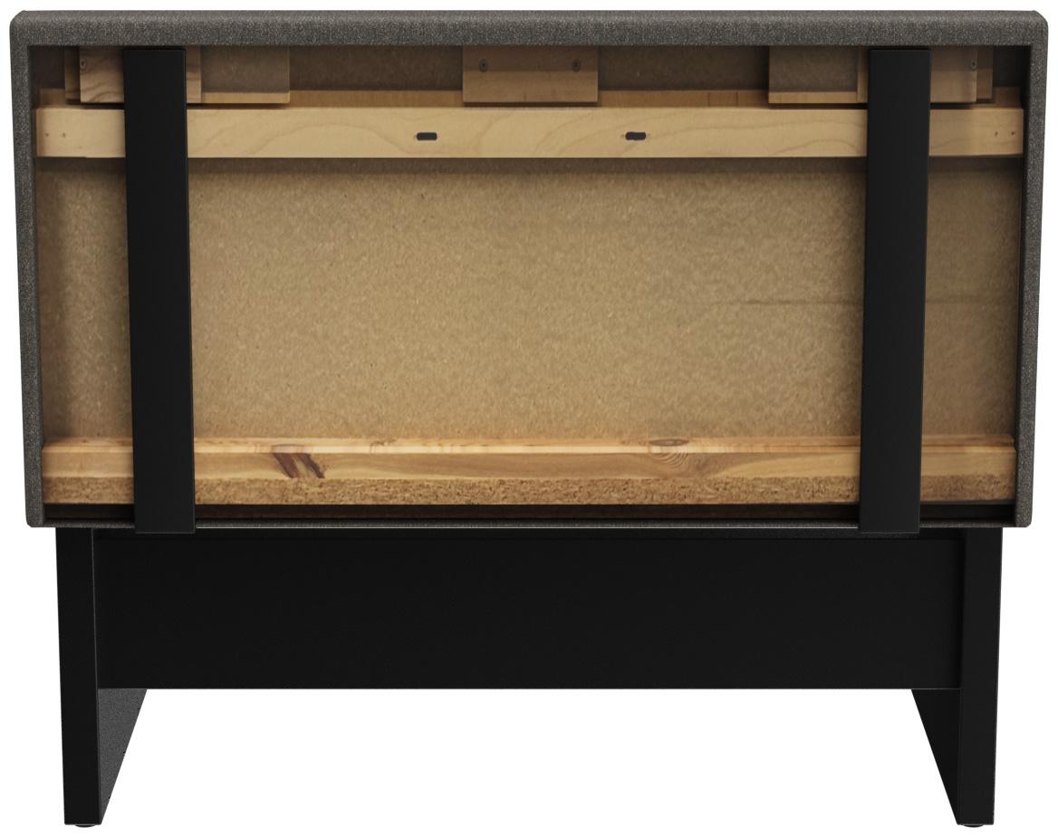 Abbildung Einzel-/Grundelement 100 cm H-Line Rückansicht