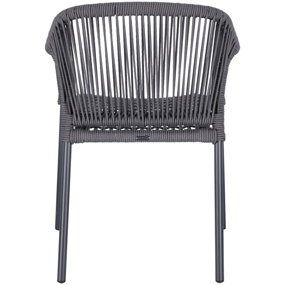 Abbildung Chaise à accoudoirs Meyoro Rückansicht