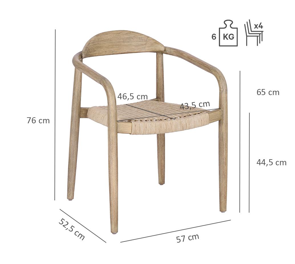 Abbildung Chaise à accoudoirs Vavi