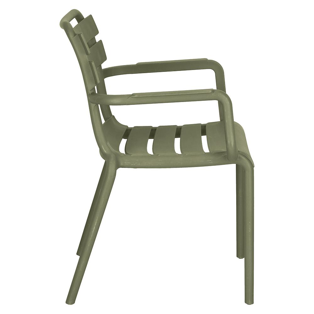 Abbildung Chaise à accoudoirs Estela Seitenansicht