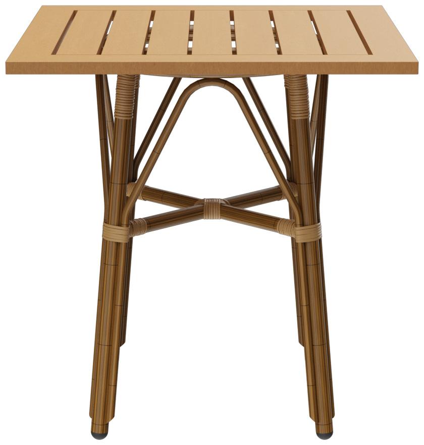 Abbildung Table à manger Marysol Seitenansicht