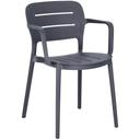Abbildung Chaise à accoudoirs Elira Schrägansicht