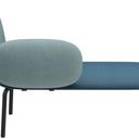 Abbildung Chaise longue rechts Liberty Rückansicht