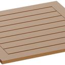 Abbildung Tafelblad Resysta Schrägansicht