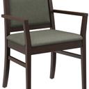 Abbildung Chaise à accoudoirs Liah Schrägansicht