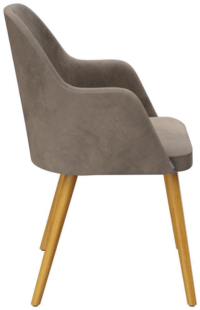 Abbildung Chaise à accoudoirs Hada Seitenansicht
