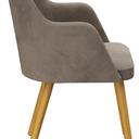 Abbildung Chaise à accoudoirs Hada Seitenansicht