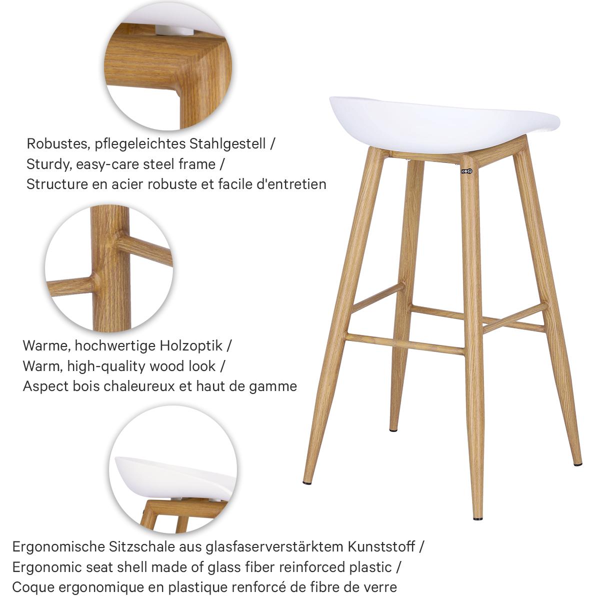 Abbildung Tabouret de bar Veya
