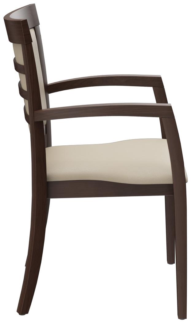 Abbildung Armstoel Mily Seitenansicht