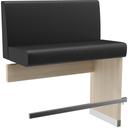 Abbildung Extension/End element 100 cm H-Line Schrägansicht
