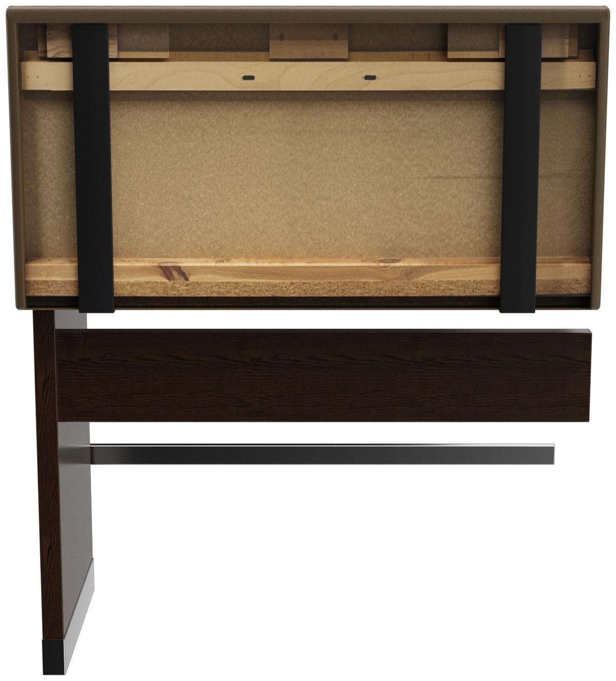 Abbildung Anbau-/Abschlusselement 100 cm H-Line Rückansicht