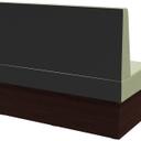 Abbildung Élément individuel 120 cm Anett Schrägansicht