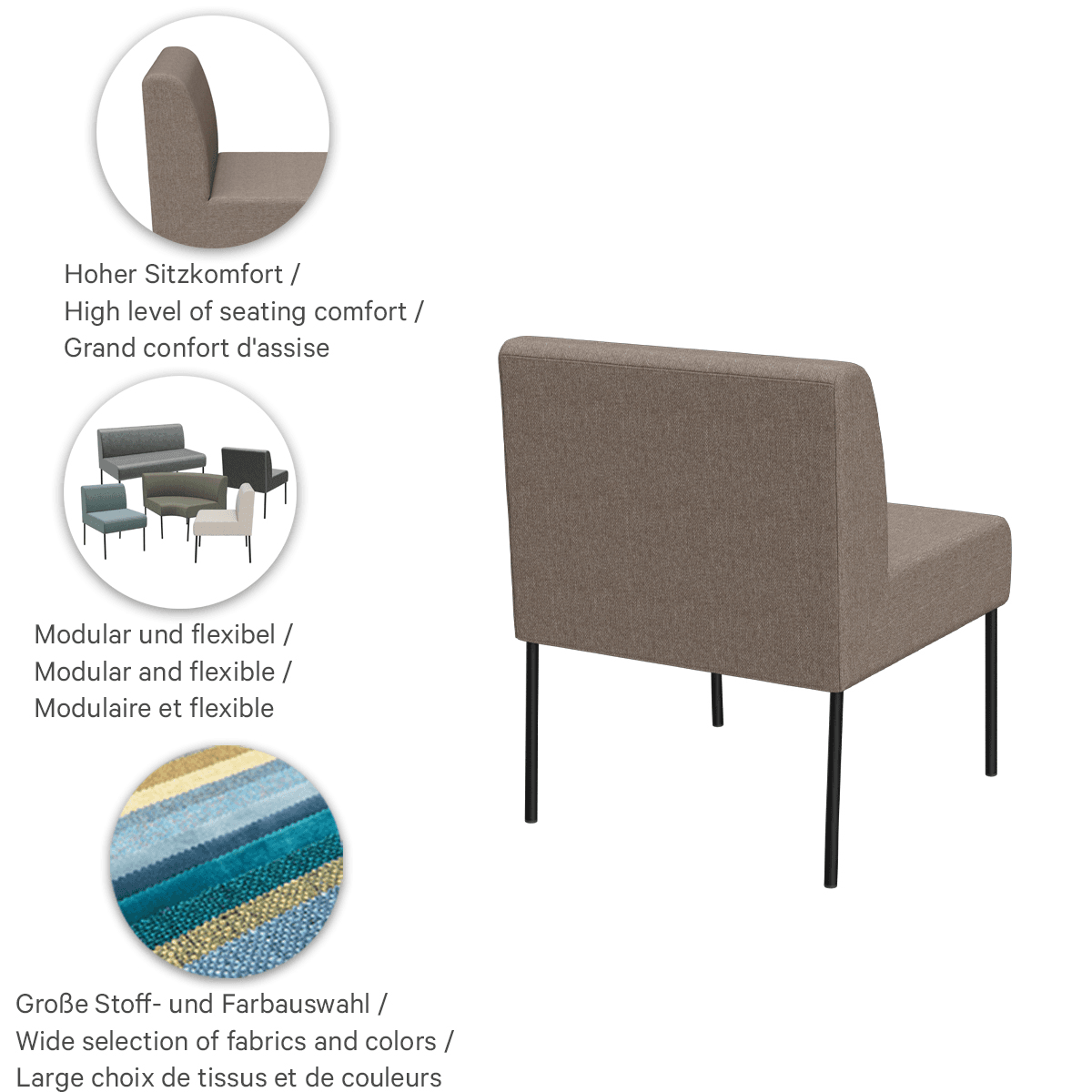 Abbildung Einzelelement 65 cm Solvia