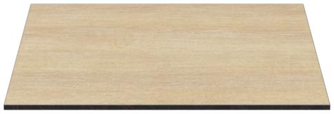 Abbildung Tischplatte Compact Slim Vorderansicht