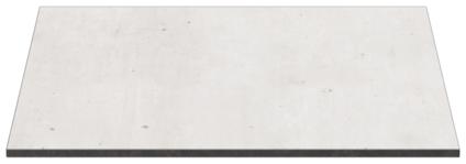 Abbildung Tischplatte Compact Slim Seitenansicht