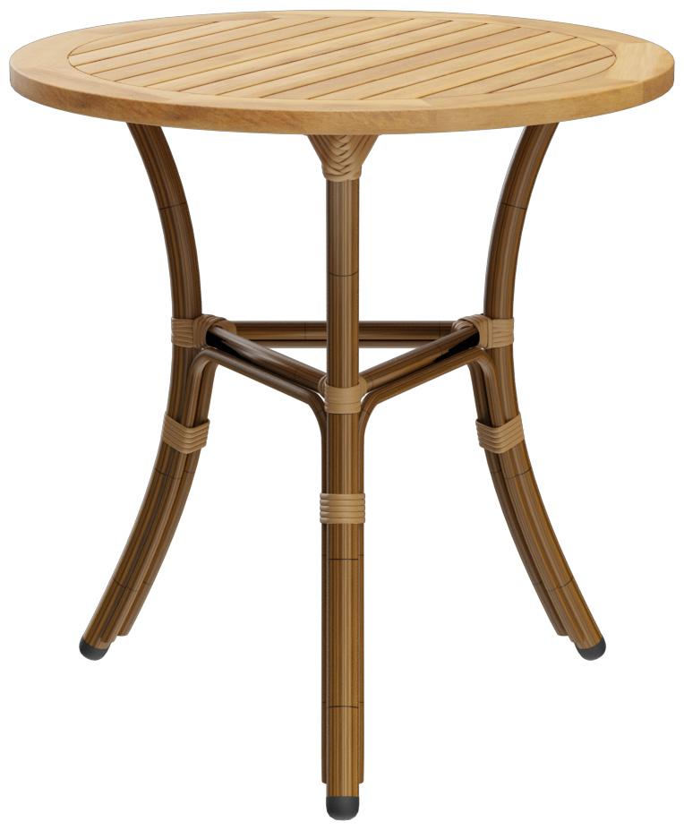 Abbildung Table à manger Marysol Schrägansicht