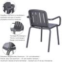 Abbildung Chaise à accoudoirs Hivo