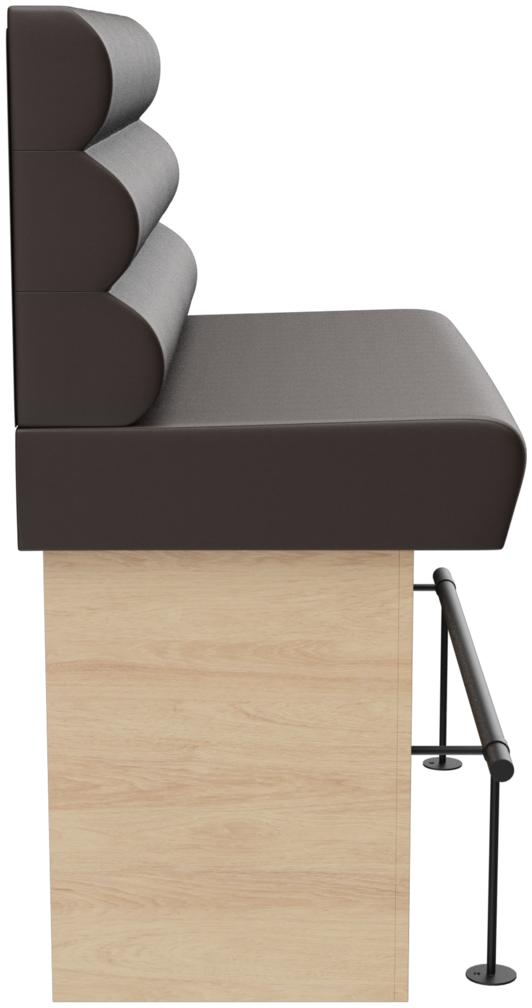 Abbildung Single element 120 cm Ripple Seitenansicht
