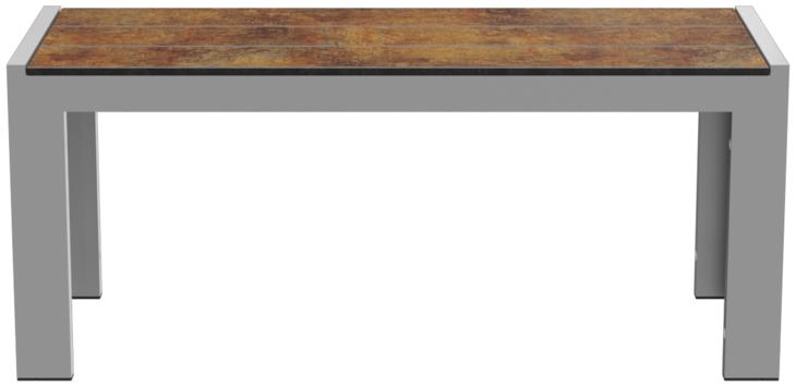 Abbildung 2-seater bench Gatekeeper Rückansicht