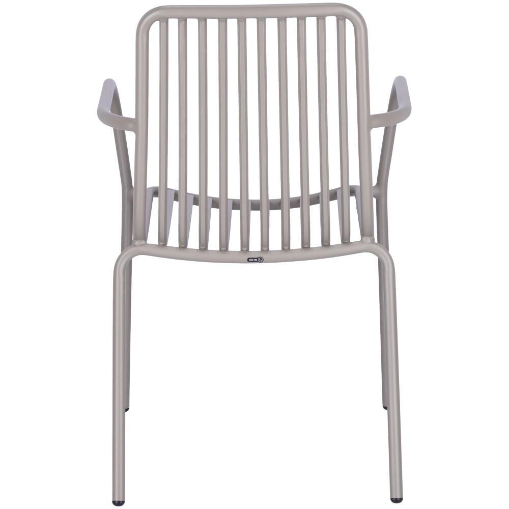Abbildung Chaise à accoudoirs Helia Rückansicht