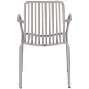 Abbildung Chaise à accoudoirs Helia Rückansicht