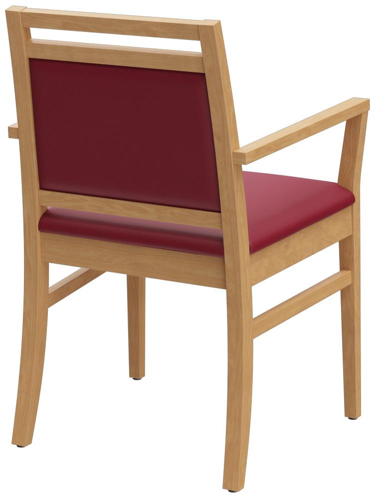 Abbildung Chaise à accoudoirs Liah Schrägansicht