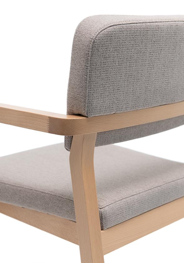 Abbildung Armstoel Nia Detailansicht