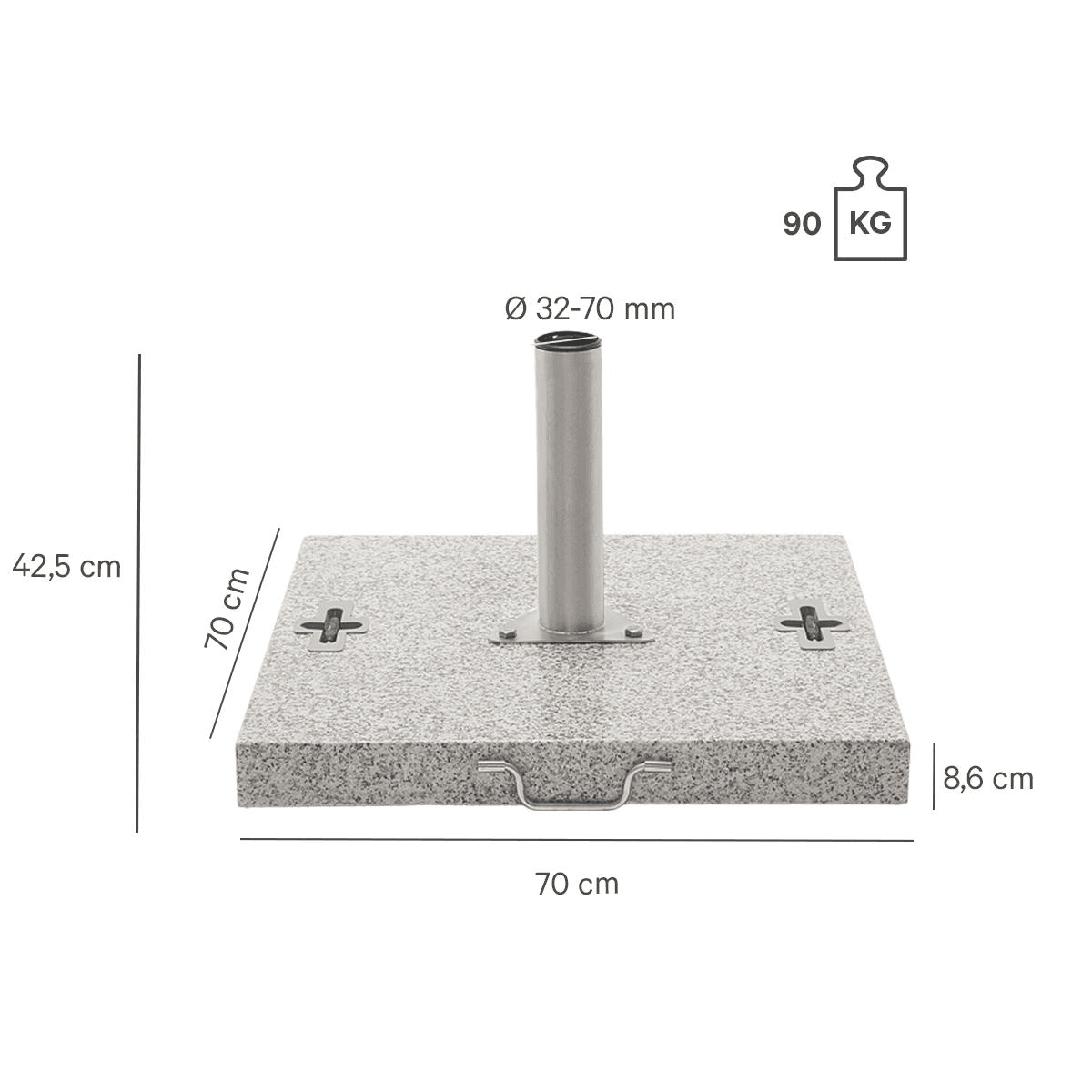 Abbildung Accessories Parasol base