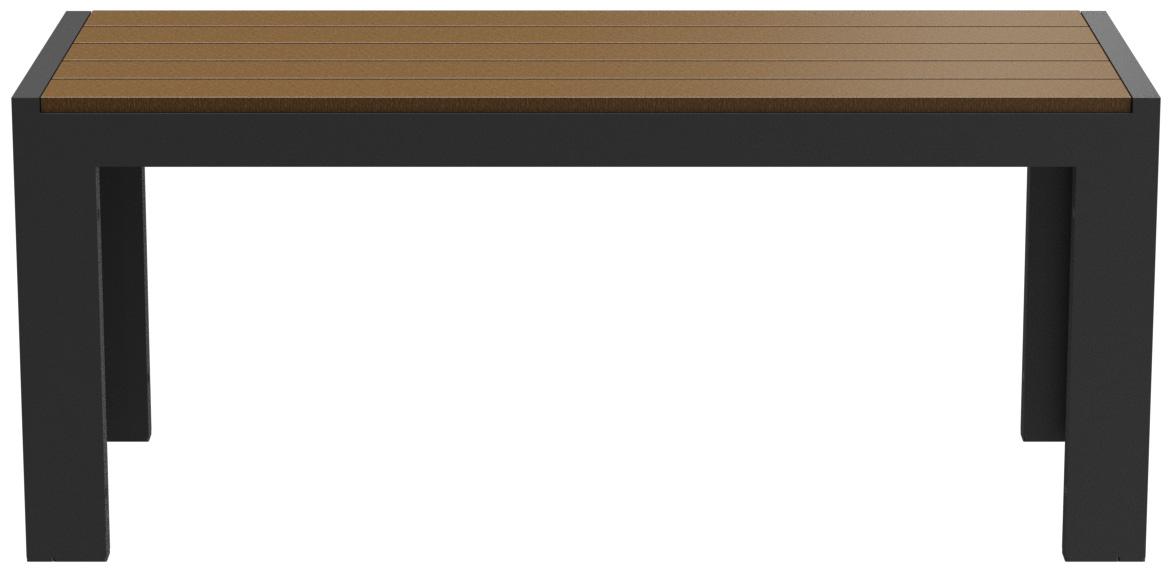 Abbildung 2-Sitzer-Bank Risa Rückansicht