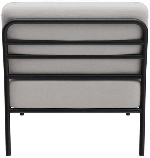 Abbildung 1-seater element Sonica Rückansicht