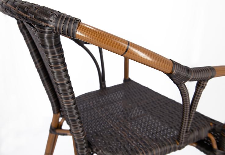 Abbildung Chaise à accoudoirs Malva Detailansicht