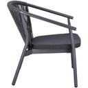 Abbildung Fauteuil Zaki Seitenansicht