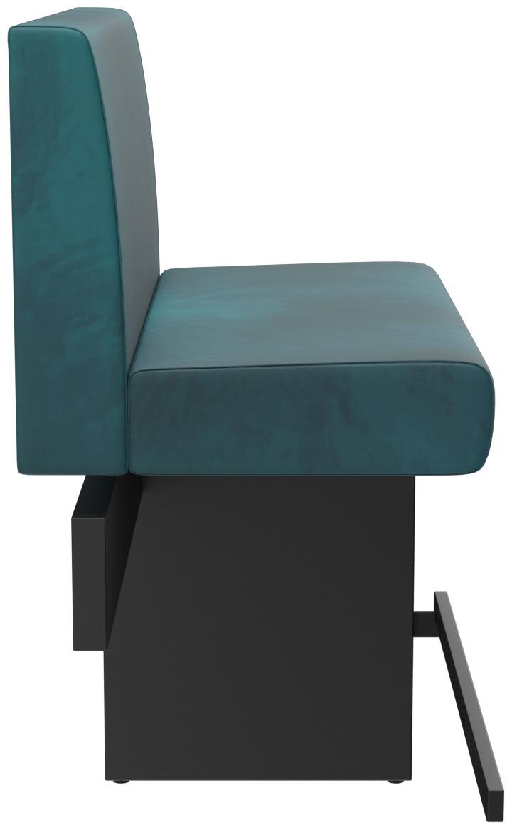 Abbildung Anbau-/Abschlusselement 100 cm H-Line Seitenansicht