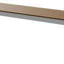 Abbildung 3-Sitzer-Bank Risa Schrägansicht