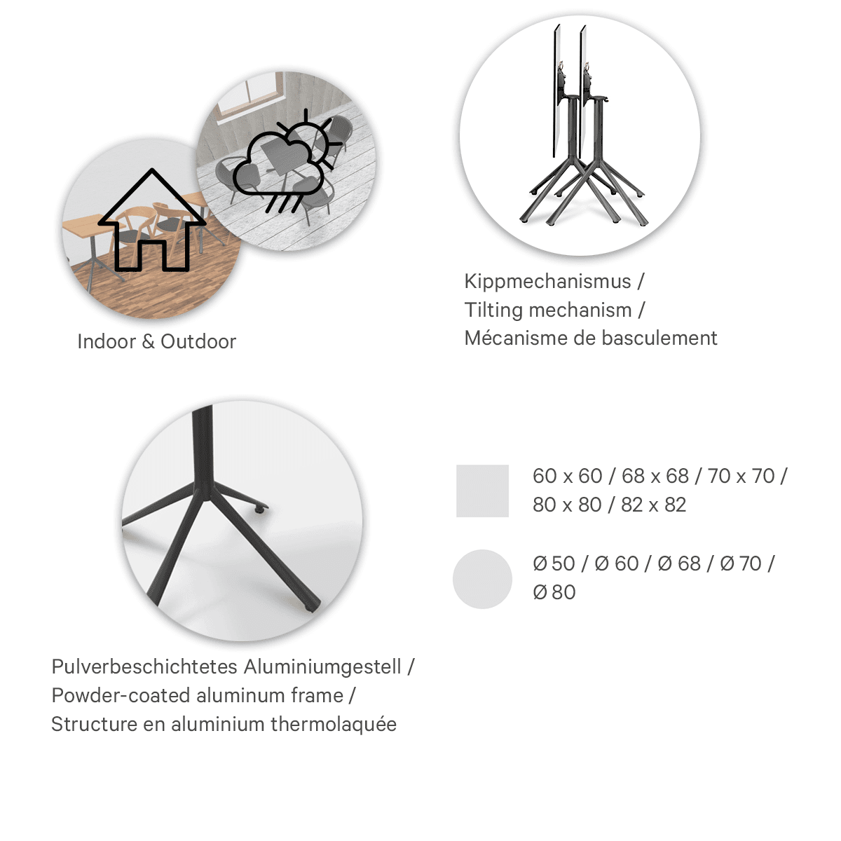 Abbildung dining table Kari