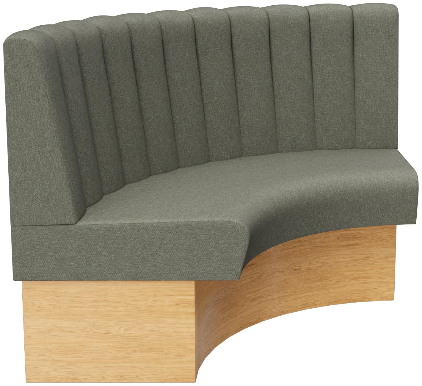 Abbildung Abschlusselement rechts rund Felipa Seitenansicht