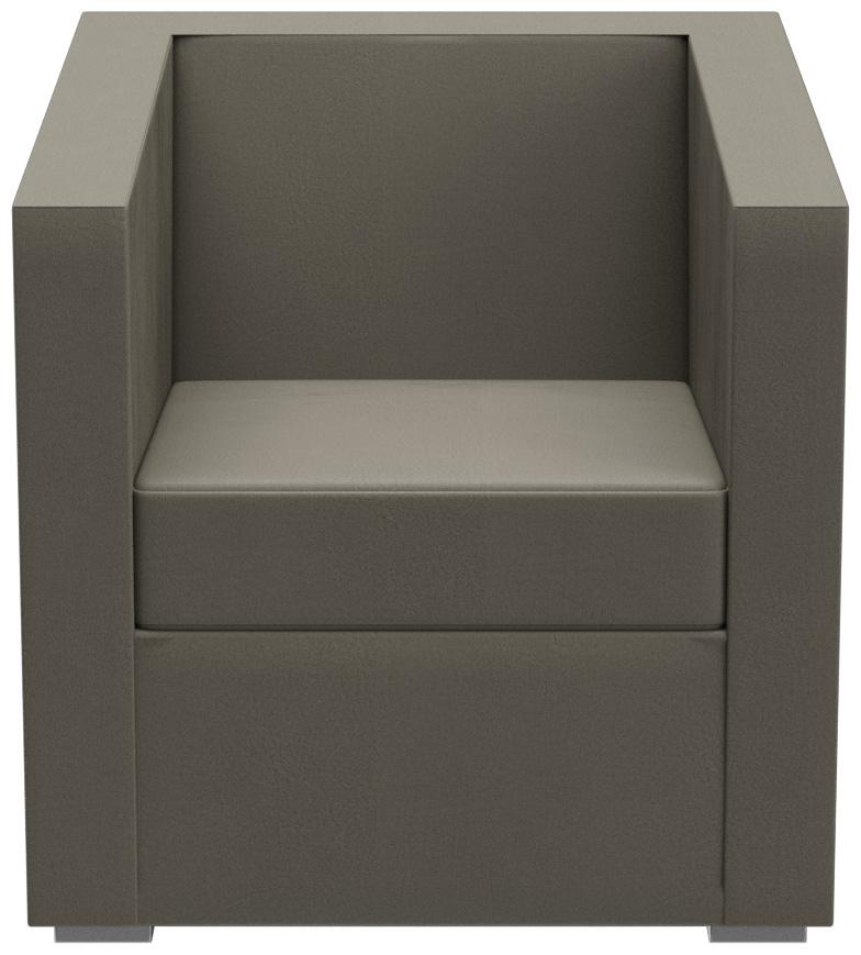 Abbildung Sessel Charly Vorderansicht