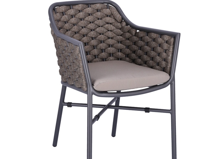 Abbildung arm chair Gitte Schrägansicht