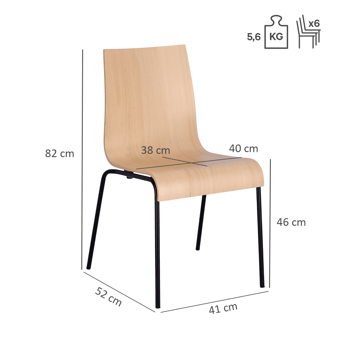 Abbildung chaise Paula