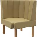 Abbildung Eckelement rund Felipa Schrägansicht