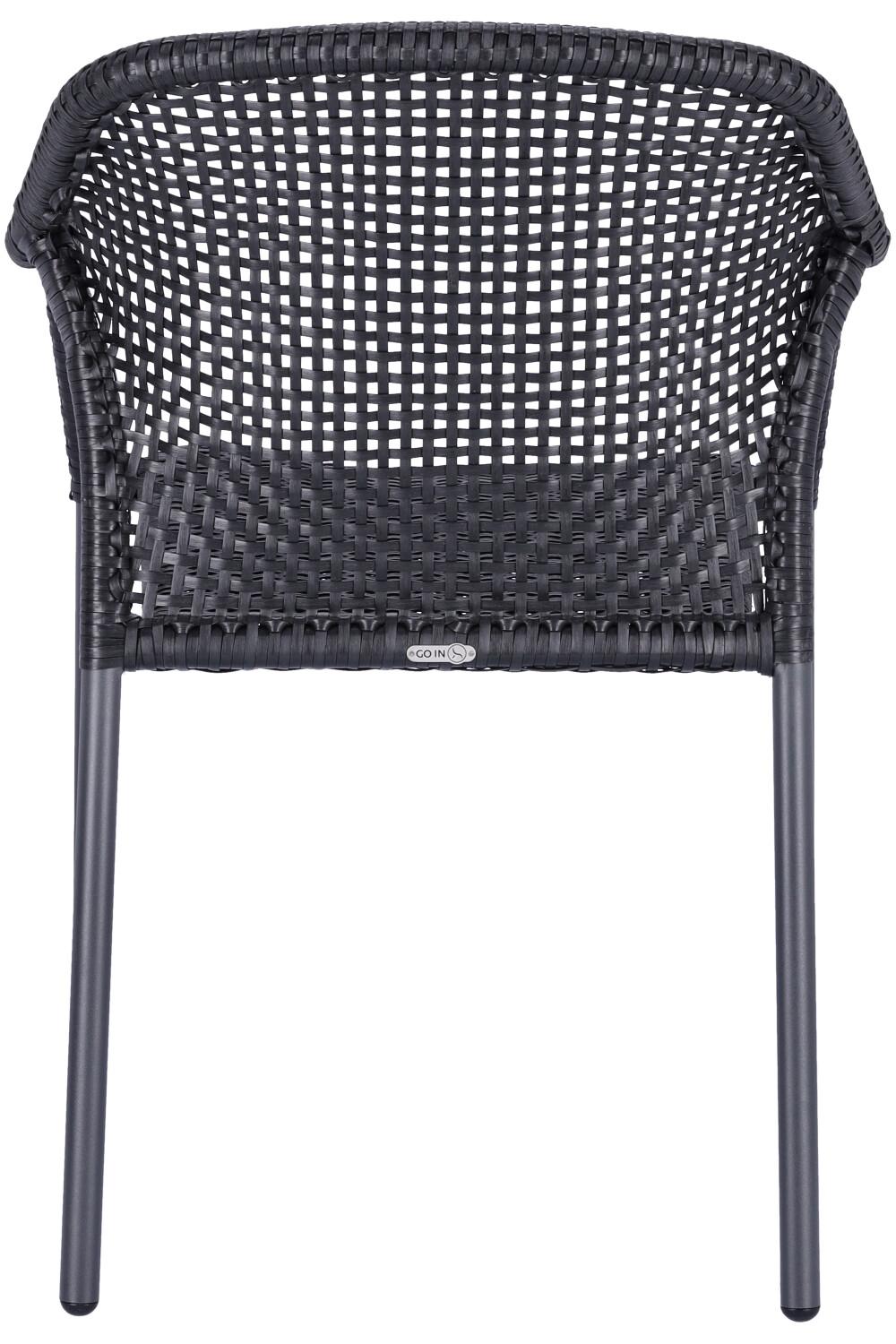 Abbildung Chaise à accoudoirs Nabal Rückansicht
