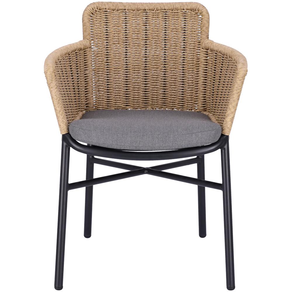 Abbildung Chaise à accoudoirs Usara Vorderansicht