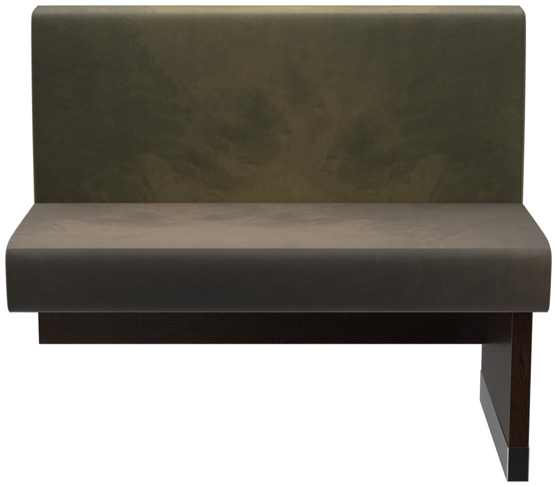 Abbildung Anbau-/Abschlusselement 100 cm H-Line Vorderansicht