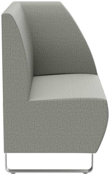 Abbildung Right-hand end piece D-Line Seitenansicht