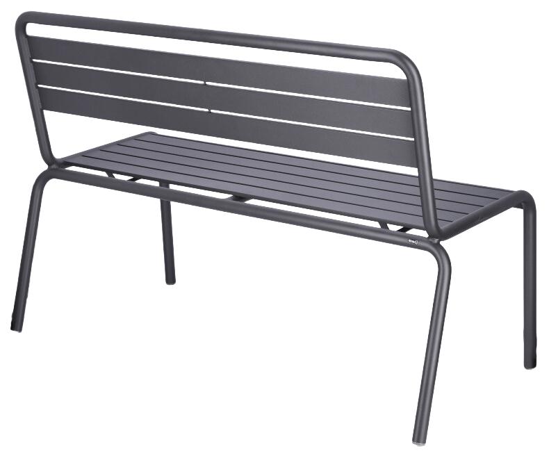 Abbildung 2-Sitzer-Bank Heco Schrägansicht