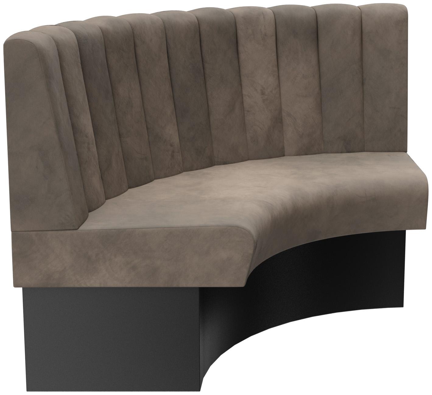 Abbildung Abschlusselement rechts rund Felipa Seitenansicht