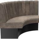 Abbildung Abschlusselement rechts rund Felipa Seitenansicht